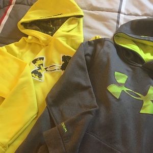 Set of 2 Under Armour Boys Hooded Sweatshirts